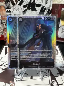 Bandai One Piece Card Game OP10 Kuzan OP10-082 Holo English 2 Cards - Image 1