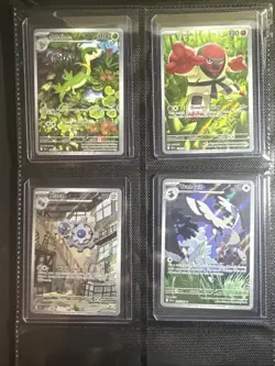 Pokemon Scarlet And Violet Black Bolt 4 Card Lot - Image 1