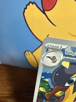 Pokemon TCG Iono's Kilowattrel Card Journey Together IR 163/159 Today Fresh NM - Image 2