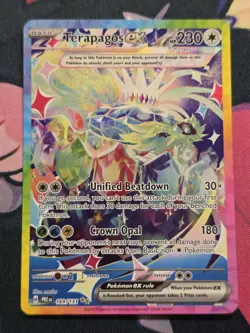 Terapagos ex - 169/131 - SIR - Prismatic Evolutions - Pokemon Card - NM/M - Image 1
