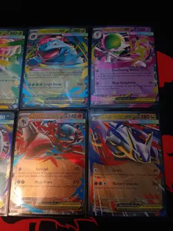 Pokemon TCG - Mega Evolution EX Double Rare Lot - 6 Card Lot - - Image 3