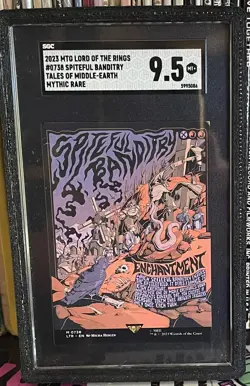 MTG Spiteful Banditry Borderless Poster 0738 Lord of the Rings SGC Graded 9.5 - Image 3