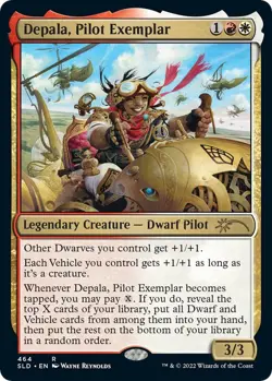 Depala, Pilot Exemplar Secret Lair Drop Series NM MTG Foil - Image 1