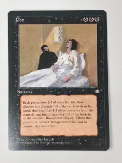 Pox - Ice Age (ICE) MTG LP Free Ship!! BB - Image 1