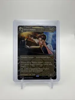 Peter Parker (0208) (Borderless) Non- Foil M Marvel's Spider-Man 208 NM - Image 3