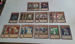 40 card Chaos Lightsworn Edison Format Deck Tournament Ready! W/ Extra Deck! - Image 1