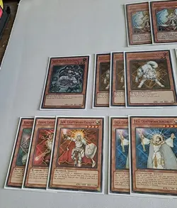 40 card Chaos Lightsworn Edison Format Deck Tournament Ready! W/ Extra Deck! - Image 2