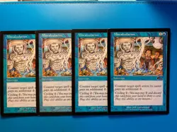MTG 4x Miscalculation # 36 Urza's Legacy Premodern Magic the Gathering x4 LP - Image 1