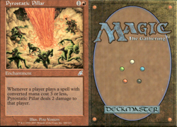 Magic the Gathering -MTG-Pyrostatic Pillar - Image 1