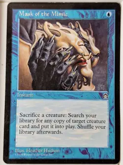 Mask of the Mimic - Stronghold - Magic the Gathering MTG Nice! - Image 1