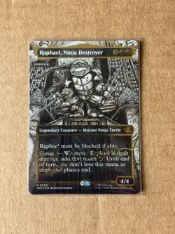Raphael, Ninja Destroyer (Borderless) (Gold-Stamped Signature) - Image 5