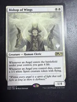 MTG - NM - Bishop of Wings - Promo Pack - Stamped - Image 1