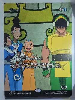 Clone (Borderless) - M11 - MTG - Avatar: The Last Airbender (TLE) - Image 1