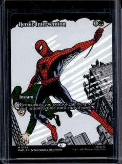 2025 Magic MTG Marvel Universe Eternal-Legal Heroic Intervention #0034 - Image 1