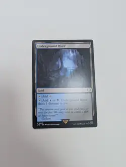 MTG - Underground River - Commander: Lord of The Rings NM/M Condition - Image 1