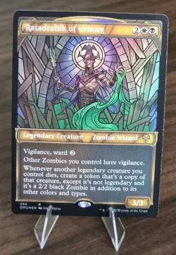 MTG Ratadrabik of Urborg (Textured Foil) Dominaria United - Image 1