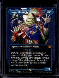 2025 Magic MTG Final Fantasy Gogo Master of Mimicry BL Rare #0377 - Image 1