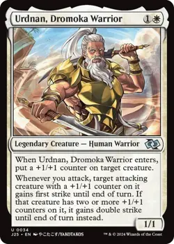 Urdnan, Dromoka Warrior (Anime) - Foundations Jumpstart (J25) - Image 1