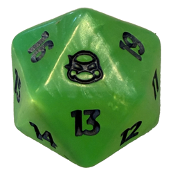 Teenage Mutant Ninja Turtles Oversized Spindown Life Counter - MTG TMNT D20 Die - Image 1