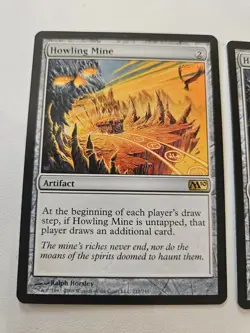 2x MTG Magic 2010 M10 Howling Mine Ex-NM - Image 2