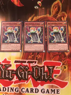 DUEA EN038 3x Batteryman 9 Volt 1st Edition yugioh Yu-Gi-Oh - Image 1