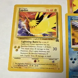 Pokemon TCG Moltres Zapdos Articuno Basic 1999-2000 Wizards Lot - #21 #23 #22 - Image 4
