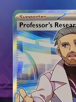 Professors Research Pokemon Scarlet And Violet Base Set Ultra Rare 241/198 - Image 2