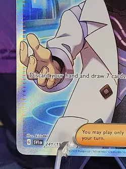 Professors Research Pokemon Scarlet And Violet Base Set Ultra Rare 241/198 - Image 5