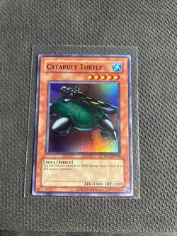 Yu-Gi-Oh! Catapult Turtle - RP01-EN038 Retro Pack 2024 Reprint Super NEAR MINT! - Image 2