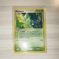 Pokemon Metapod 39/112 EX FireRed & LeafGreen Reverse Holo 80HP Uncommon Card - Image 1