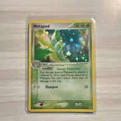 Pokemon Metapod 39/112 EX FireRed & LeafGreen Reverse Holo 80HP Uncommon Card - Image 4