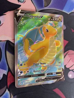 Pokemon TCG Dragonite V Full Art Pokemon GO Ultra Rare 76/78 Near Mint NM - Image 2