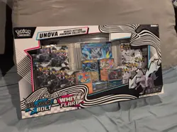 Pokemon TCG Unova Heavy Hitters Premium Collection Black Bolt & White Flare NEW - Image 1