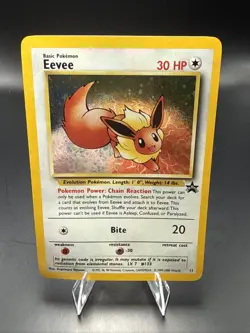 Pokemon - Eevee 11/53 - Wotc - Black Star Promo Holo BP - Image 1