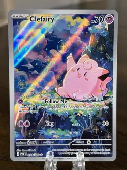 ENGLISH Pokemon TCG Perfect Order Clefairy illustration Rare 094/088 IN HAND NM - Image 1