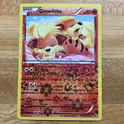 Pokemon TCG Growlithe RC4/RC25 Legendary Treasures 2013 Radiant Collection Card - Image 1