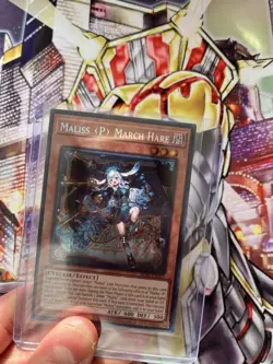 Yu-Gi-Oh! TCG Maliss P March Hare 1st Edition Alliance Insight Secret Rare - Image 3