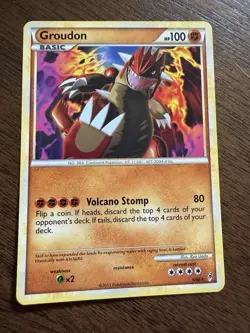 Groudon 6/95 Call of Legends Normal Rare Pokemon Card NM - Image 1
