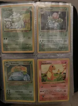 Pokemon Original 151 Binder Shadowless Charizard More Shadowless + 1st Editions - Image 1