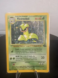 Pokemon TCG Victreebel Jungle 14/64 Holo Unlimited Holo Rare MP - Image 1