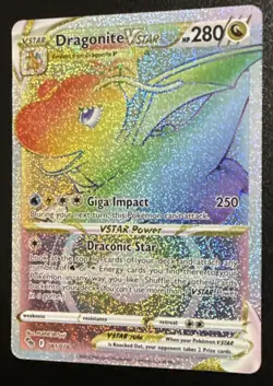 Dragonite VSTAR (Secret) 081/078 Pokemon GO Holo Near Mint/Mint - Image 3