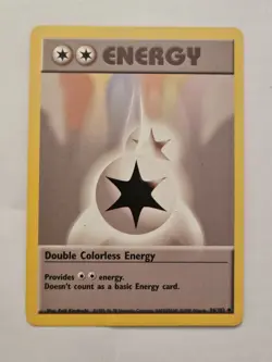 Pokemon TCG Double Colorless Energy Base Set Regular Card 096/102 - Image 1