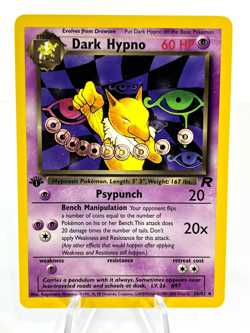 1st Edition Dark Hypno 26/82 - Team Rocket - Rare - Pokemon - NM - Image 1