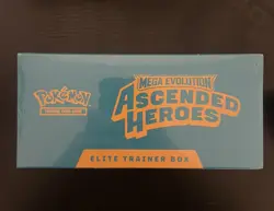 Pokemon TCG Mega Evolution Ascended Heroes ETB Elite Trainer Box Factory Sealed - Image 3