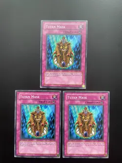 Yugioh Tutan Mask PGD-041 Common 1st Edition LP/MP X3 - Image 1