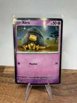 HD HOLO Abra 063/165 Cosmos Holo 151 Pokemon - Image 1