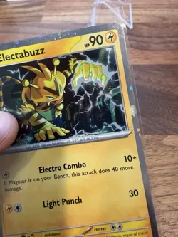 HD HOLO Electabuzz 125/165 Cosmos Holo Rare Promo 151 Pokemon - Image 3
