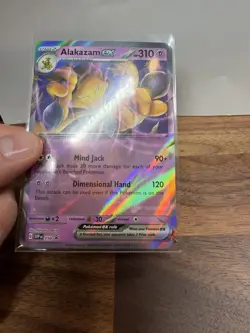 Alakazam ex (Error No Star Pattern) Pokemon BLACK STAR Promo #050 Holo - Image 3