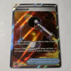 Pokemon Blowtorch Me02: Phantasmal Flames Ultra Rare Trainer Full Art Holo 117/… - Image 1