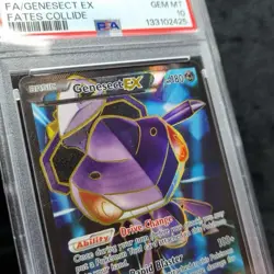 2016 Pokemon XY Genesect EX Full Art Fates Collide 120/124 PSA 10 English - Image 3